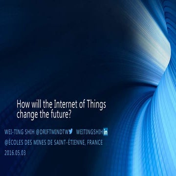 How will the internet of things