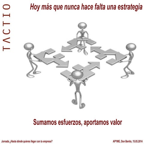 Hoy más que nunca hace falta una estrategia (Lorenzo Garrido)