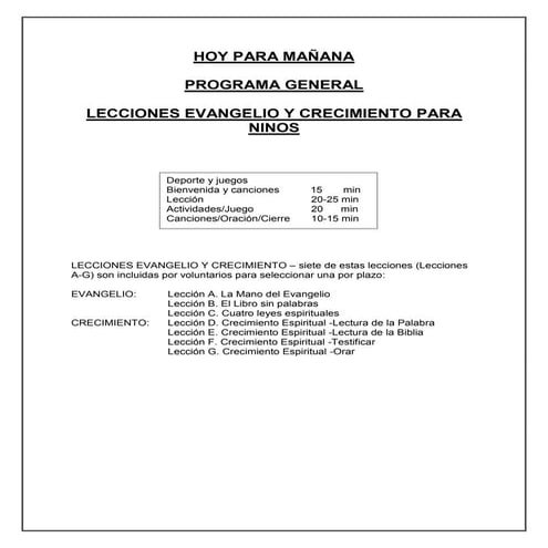 Hoy para mañana_-_evangelio_y_crecimiento  para ninos