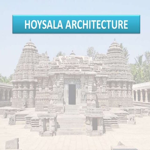 Hoysala architecture
