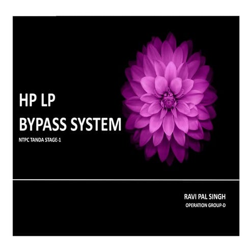 HP LP Bypass system of 110 MW Steam Turbine