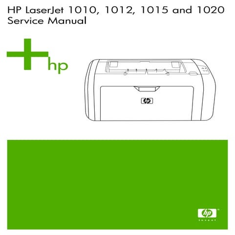 Hp%201020%20 manual%20de%20servicio