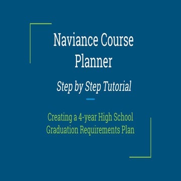 Course planner   student guide