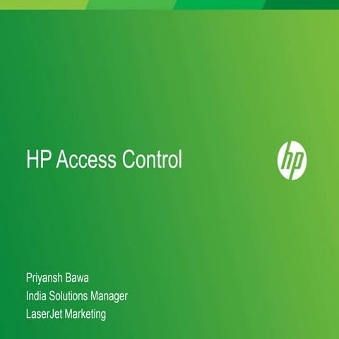 Hpac customer presentation