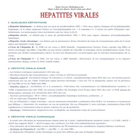 HéPatites Virales