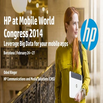 HP Mobility Perspective at the Mobile World Congress 2014 in Barcelona