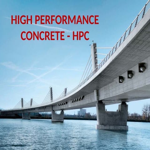 High performance concrete ppt | PPT