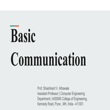 Basic Communication | PPT
