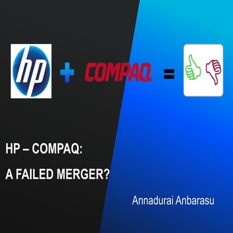 Hp compaq a failure or success