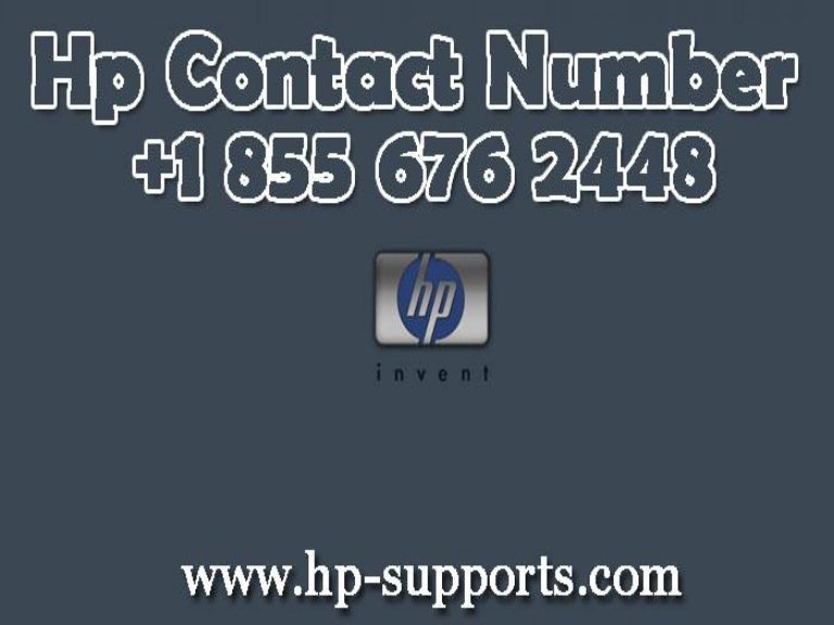 Hp contact number