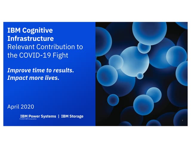 Covid-19 Response Capability with Power Systems