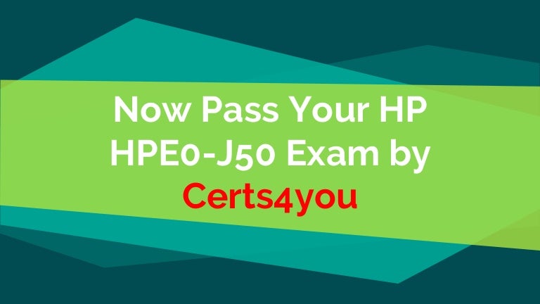 HPE0-V25 Zertifizierungsprüfung