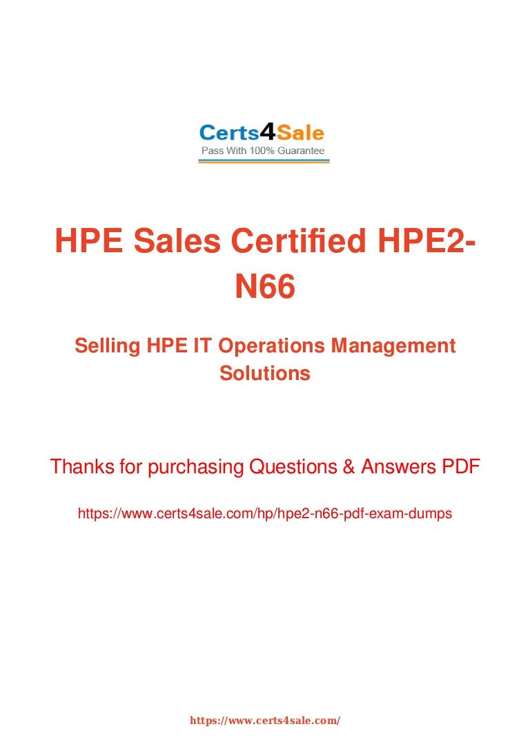 HPE2-B03最新知識