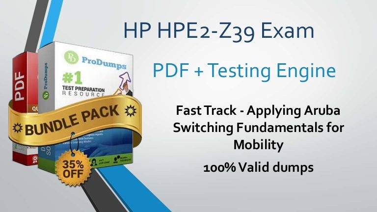 HPE2-B03 Prüfungsfragen