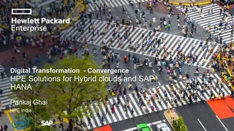 HP Enterprises in Hana Pankaj Jain May 2016