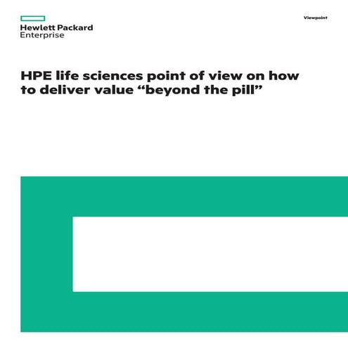 How to Deliver Value "Beyond the Pill"