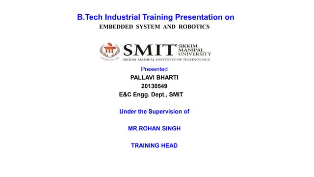 Hp embedd system and basic obotics