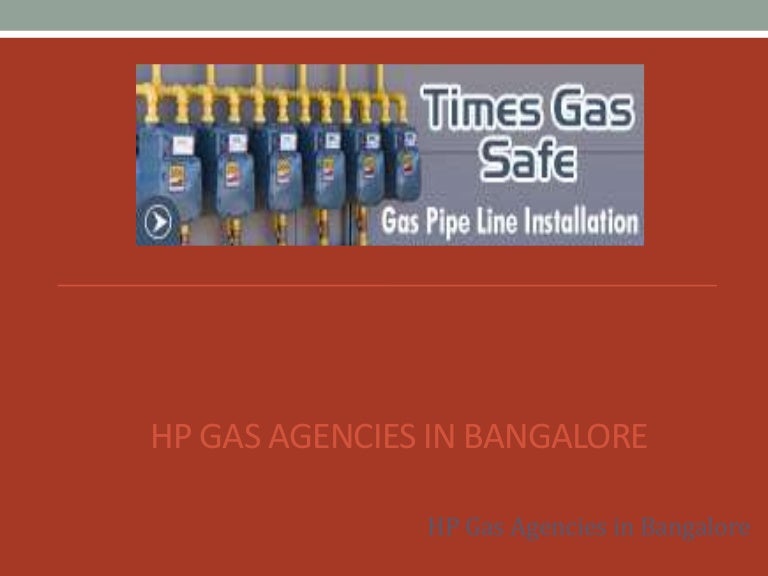 HP Gas Agencies in Bangalore
