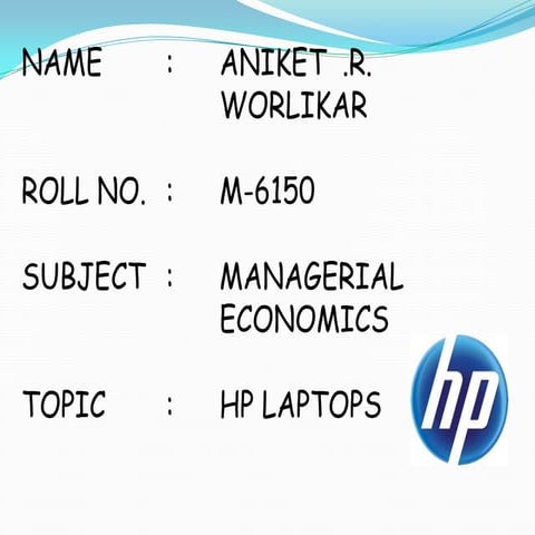Hp laptop