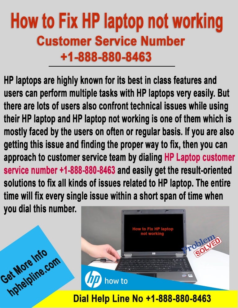 How to Fix HP laptop not working