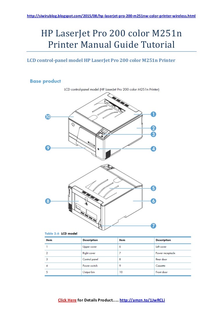 hp laserjet pro m251nw