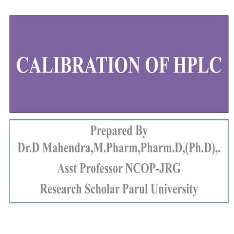 HPLC-CALIBRATION.pptx