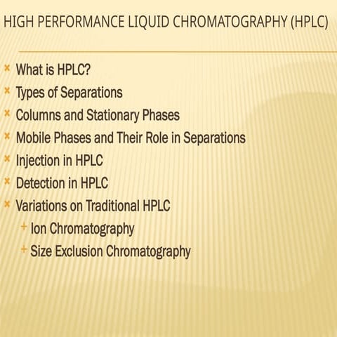 HPLC-(High Performance liquid Chromatography)Lecture-3.pptx