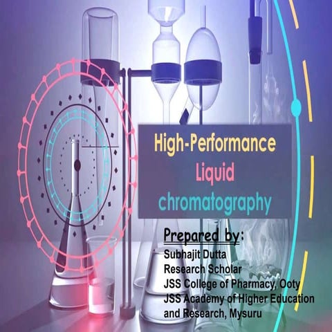 HPLC (High performance liquid chromatography) for Pharmaceutical Analysis.pptx