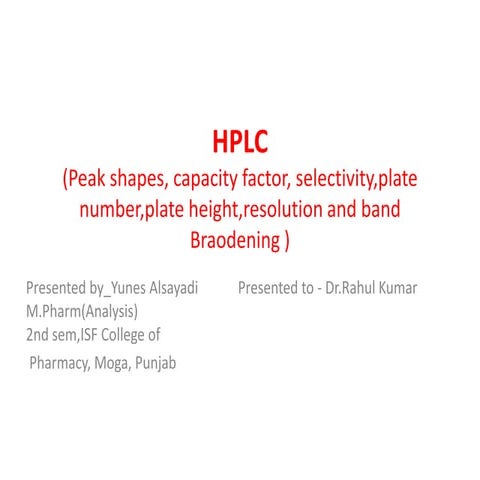 Hplc 