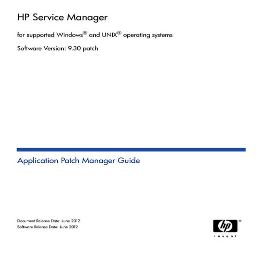 Hp man sm9.30_application_patch_mgr_pdf