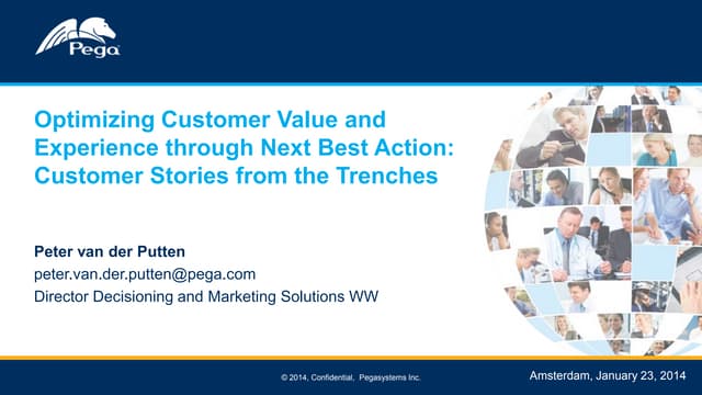 HPMC 2014 - Optimizing customer value - Pega Systems