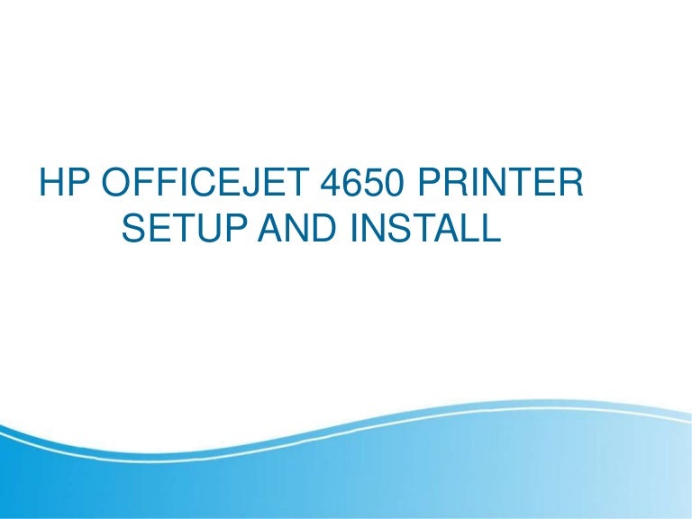 scan hp officejet 4650