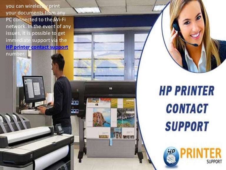 Hp printer contact support
