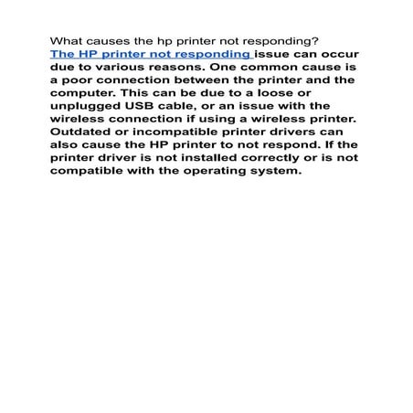 hp printers not responding.pdf
