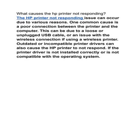 hp printers not responding.pdf