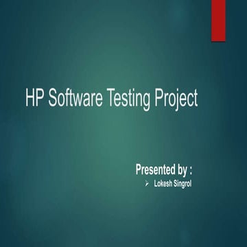 Testing project (basic) | PPT