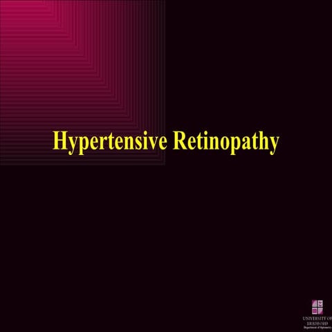 Hypertensive Retinopathy