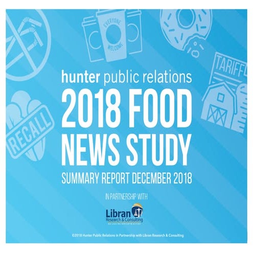 2022 HUNTER: Food News Study | PDF