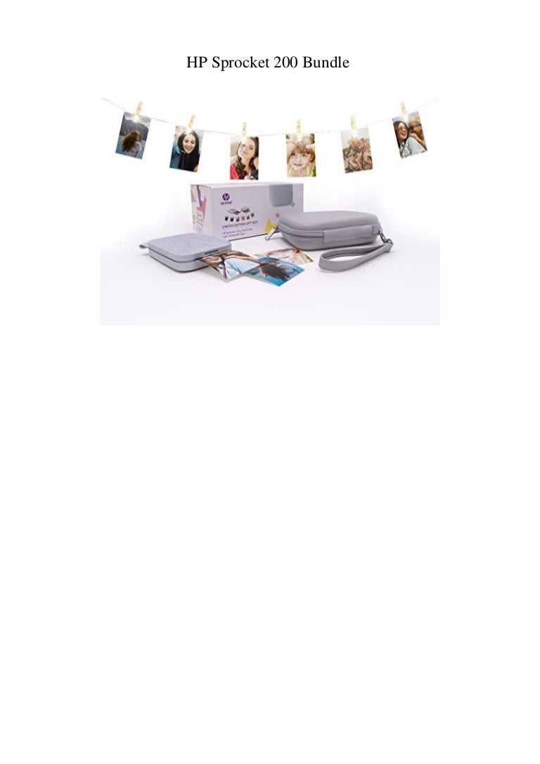 hp sprocket 200 bundle