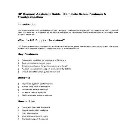How to install Hp Printer Assistant for the window? | PPTX