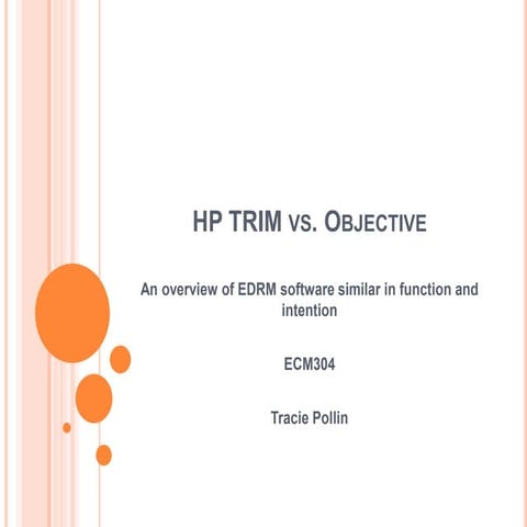 Hp trim vs objective