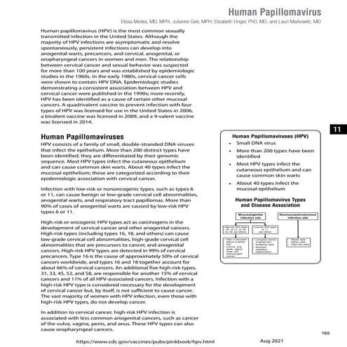 Human papilloma virus | PDF