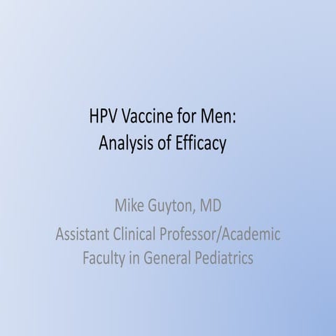 Hpv in men ucaya