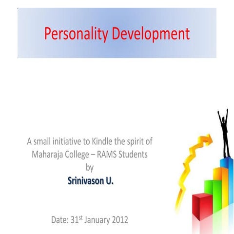Personality development plan | PPTX
