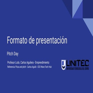 Guía Completa para Presentaciones Efectivas en Pitch Day: Captura ...