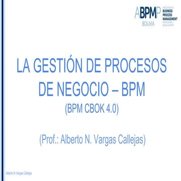 Presentacion abpmp bolivia_chapter | PDF