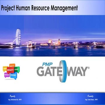 project human resources management
