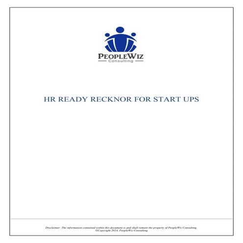 Important HR Policies for Start-up Company in India.pdf