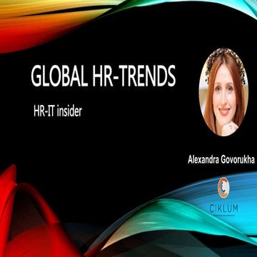 Global HR trends