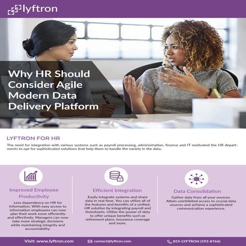 Why HR Should Consider Agile Modern Data Delivery Platform